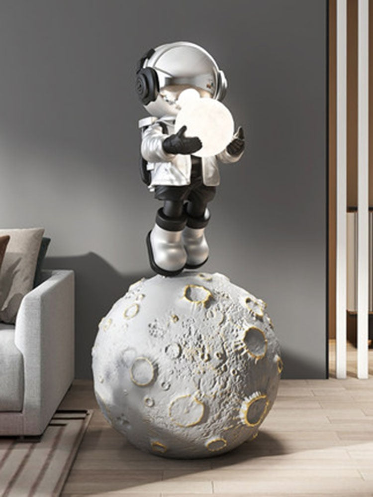Galactic Light Life Size Astronaut Statue